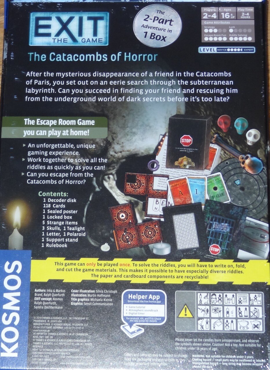 Exit of horror Board Game Monopolis Toko Board Games